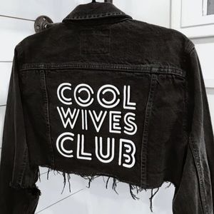 Cool wives club Jean jacket